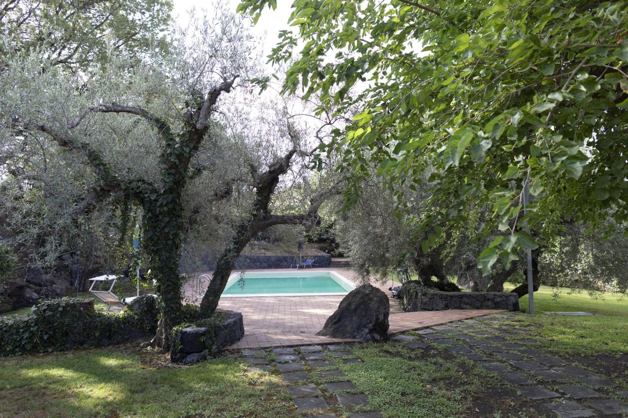 Villa Hephaestus Etna - With Private Pool Ragalna ภายนอก รูปภาพ